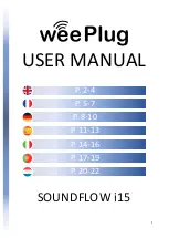 Preview for 1 page of WEEPLUG SOUNDFLOW i15 User Manual