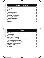 Preview for 2 page of WeeRide CENTER MOUNT CHILD CARRIER Instruction Manual