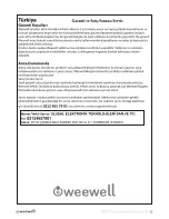 Предварительный просмотр 22 страницы weewell WCT100 User Manual