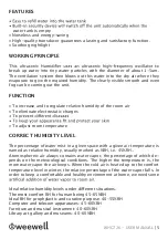 Preview for 5 page of weewell WHC726 User Manual