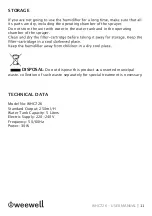 Preview for 11 page of weewell WHC726 User Manual