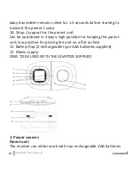 Предварительный просмотр 10 страницы weewell WMA450 User Manual