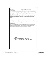 Предварительный просмотр 60 страницы weewell WMA450 User Manual