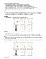 Предварительный просмотр 12 страницы weewell WMV855 User Manual