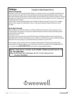 Предварительный просмотр 37 страницы weewell WMV855 User Manual