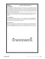 Предварительный просмотр 82 страницы weewell WMV860 User Manual