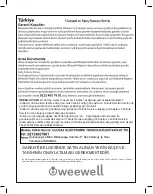 Предварительный просмотр 46 страницы weewell WMV870 Sphera Dual Watch User Manual