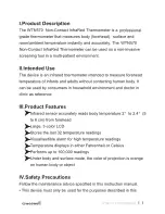 Предварительный просмотр 3 страницы weewell WTN570 User Manual