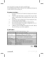 Предварительный просмотр 5 страницы weewell WTP401 User Manual