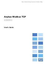 Предварительный просмотр 1 страницы WEG Anybus Modbus TCP User Manual