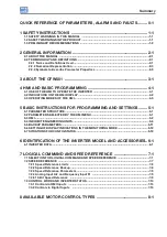 Preview for 5 page of WEG CFW501 V1.8X Programming Manual