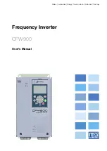 WEG CFW900 User Manual preview