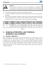 Preview for 8 page of WEG LT1 UBW250 User Manual