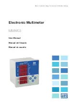 WEG MMW03 User Manual preview