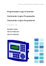 Предварительный просмотр 1 страницы WEG PLC300 H3 Installation Manual