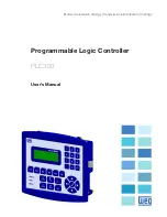 WEG PLC300 User Manual preview