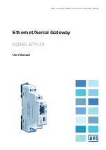 WEG RS485-ETH-N User Manual preview