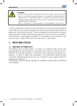 Предварительный просмотр 2 страницы WEG UBW600 User Manual