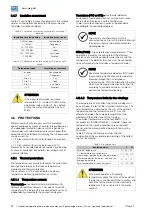 Preview for 22 page of WEG WGM Installation, Operation And Maintanance Manual