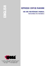 Wega 1 Group Use And Maintenance Manual preview