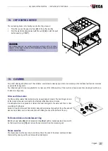 Preview for 23 page of Wega 1 Group Use And Maintenance Manual