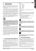 Предварительный просмотр 9 страницы Wega ALE Use And Maintenance Manual, Instructions For The User