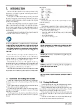 Preview for 39 page of Wega ALE Use And Maintenance Manual, Instructions For The User