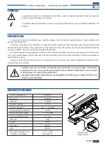 Предварительный просмотр 47 страницы Wega LB 4700 Use And Maintenance Manual