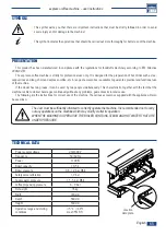 Предварительный просмотр 65 страницы Wega LB 4700 Use And Maintenance Manual