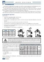 Предварительный просмотр 108 страницы Wega LB 4700 Use And Maintenance Manual