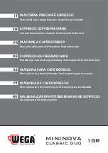 Wega MININIVA CLASSIC DUO Use And Maintenance Manual preview