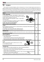 Предварительный просмотр 98 страницы Wega MININOVA CLASSIC DUO 2GR Use And Maintenance Manual