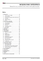 Предварительный просмотр 96 страницы Wega MININOVA CLASSIC DUO Use And Maintenance Manual, Instructions For The User