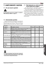 Предварительный просмотр 107 страницы Wega MININOVA CLASSIC DUO Use And Maintenance Manual, Instructions For The User