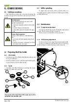 Preview for 24 page of Wega MyConcept EVDP 2GR Use And Maintenance Manual