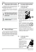 Preview for 12 page of Wega Polaris 1GR Use And Maintenance Manual, Instructions For The User