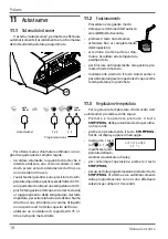 Preview for 18 page of Wega Polaris 1GR Use And Maintenance Manual, Instructions For The User