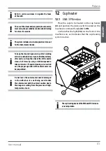 Preview for 51 page of Wega Polaris 1GR Use And Maintenance Manual, Instructions For The User