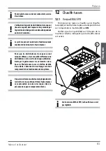 Preview for 83 page of Wega Polaris 1GR Use And Maintenance Manual, Instructions For The User