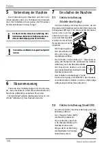 Preview for 108 page of Wega Polaris 1GR Use And Maintenance Manual, Instructions For The User