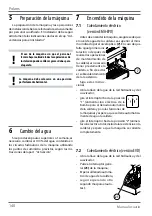 Preview for 140 page of Wega Polaris 1GR Use And Maintenance Manual, Instructions For The User