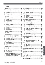 Preview for 165 page of Wega Polaris 1GR Use And Maintenance Manual, Instructions For The User