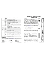 Preview for 1 page of Wegener Unity 4650 Quick Start Manual