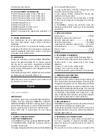 Preview for 5 page of WEGOMA KFR 130N Operating Instructions Manual