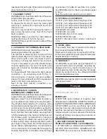 Preview for 6 page of WEGOMA KFR 130N Operating Instructions Manual