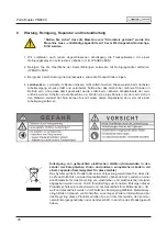 Preview for 20 page of WEGOMA Porta Master PM3000 Operating Manual