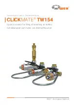 Weh CLICKMATE TW154 Operating Instructions Manual preview