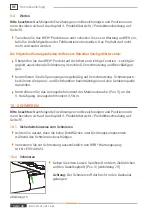 Предварительный просмотр 48 страницы Weh TW156 Operating Instructions Manual