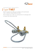 Weh TW57 Operating Instructions Manual preview