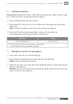 Preview for 15 page of Weh TW710 Operating Instructions Manual